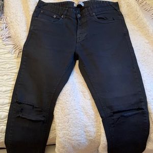 Zara ripped jeans